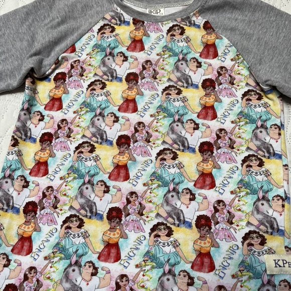 KPea Custom Encanto Raglan Tee Size 6 - Picture 7 of 7
